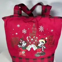 Disney WDW Walt  world minnie & Mickey holiday tote bag