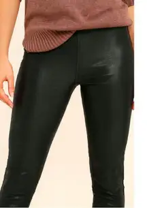 💕BLANKNYC💕 Happy Hour Faux Leather Leggings Black 32 NWT