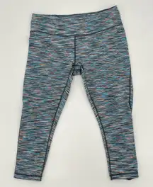 Zella Leggings Cosmic Space‎ Dye Capri Cropped Size Medium Athletic Workout Run