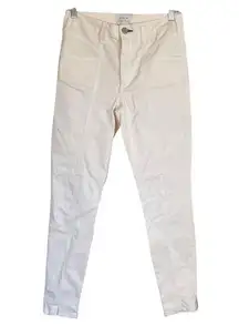 MCGUIRE San Pietro Skinny Jeans Dame Off White Denim Size 28 93A
