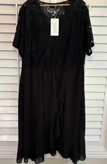 Bloomchic Black Lace Dress Size 18-20‎