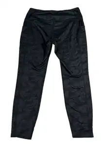 Mondetta Performance Leggings Camo Print Athletic Tights with‎ Pockets L