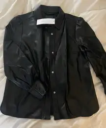 Leather Shacket