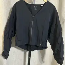 Reebok Womens Bomber light black jacket - size medium