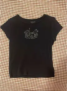 Graphic Baby Tee American Eagle Outfitters