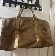 Gym Overnight Bag Vintage Y2k Guess Marciano Tote Duffle Bag BROWN