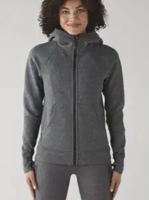 Scuba Full-Zip Hoodie Grey Women's 6