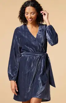 💙💙💙BOGOHO 💙💙💙Velvet Wrap Dress
