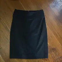 CAbi Classic Black Pencil Skirt