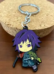 Boutique Demon Slayer Giyu Tomioka Kawaii Anime Keychain