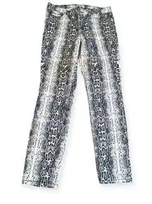 william rast ladies python jeans