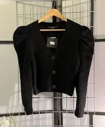 Marc New York fashion sweater puff shoulder new with tag