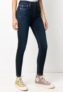 rag & bone high rise skinny jeans