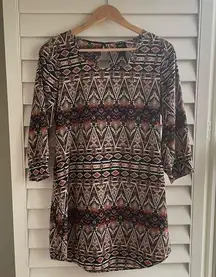 Rue 21  long sleeve patterned dress