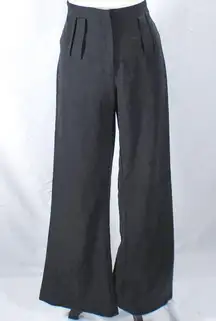 Rare Vintage 1990s Wide Leg Wide Belt Loop High Waisted Trouser Pants Size 5