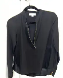 Black Sheer Blouse