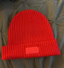 PINK - Victoria's Secret  Red Beanie