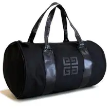 Givenchy  Parfums Black Barrel Unisex Duffle Travel Bag