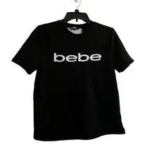 Bebe Sport shirt sleeved sweatshirt with‎ mesh back strip size S