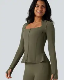 HALARA Olive Green Women's Jacket