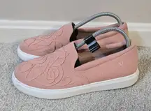 Vionic Womens Beach Espadrilles Sz 9 Medium Salmon Pink‎ Fabric Casual Shoes NWT