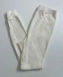 Vintage Thermals Long Underwear Long Johns Waffle Buttery Yellow Cream USA Made