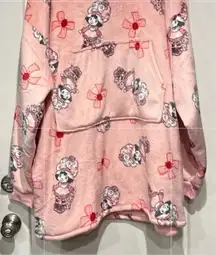 Strawberry Shortcake hooded pullover fleece