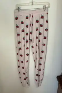 American Eagle panda pj pants size  M 87% cotton