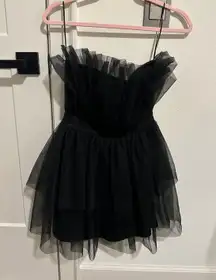 Trinkets Tulle Short Dress