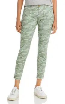 VINEYARD‎ VINES CROPPED RAW EDGE CAMO EVERYDAY UTILITY CHINO SIZE 10 PANTS
