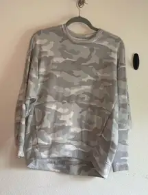 Express Camo Crewneck Sweatshirt
