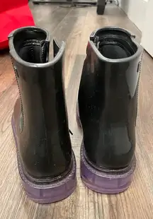 Black Rain Boots