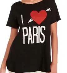 Wildfox NWOT I Love Paris Tee