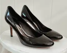 Coach Black Patent Leather Heels