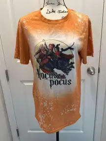 Tamara’s Tidbits “Hocus Pocus” Orange Splatter T-Shirt