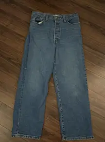 Levi’s Ribcage straight ankle jeans 30