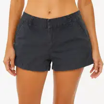J. Crew Women's Dark Gray Chino Shorts