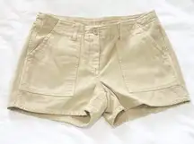 J.Crew Womens Khaki/Beige Summer Casual Shorts Size 2 XS Extra Small EUC