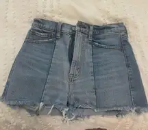 High Rise Mom Jean Short