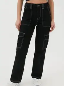 BDG Urban Outfitters High-Waisted Contrast Stitch Skate Jean