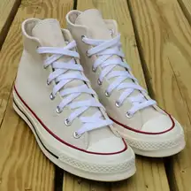 Converse Cream/White Unisex Chuck 70 Hi Top Shoes Sz 6 (8 Women’s)