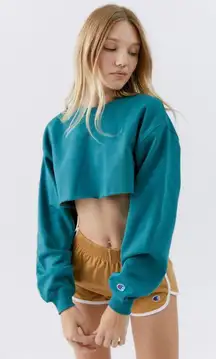 UO Exclusive Classic Fleece Cropped Top NWT