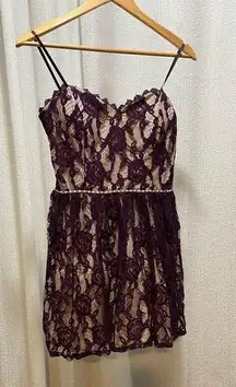 Jodi Kristopher strapless dress size 13 NWT