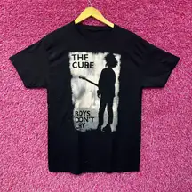 The Cure Boys Don’t Cry American Tour Goth Rock Band Tee M