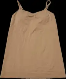 Jockey cami tank - padded - tan - size XL - 3 tiny spots on inside, not visible when wearing - great condition. Gently pre-loved. See pics for details and measurements. Smoke free home.