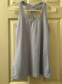 Cool Racerback Tank Top II Size 8 Daydream Light Blue