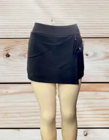 Black Short Skirt Skorts High Waisted Casual Or For Dressing Up 
