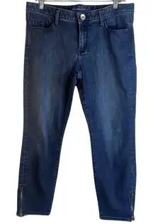 Banana Republic Denim Skinny Jeans Zip Ankles Basic Staple Jean Size 30P