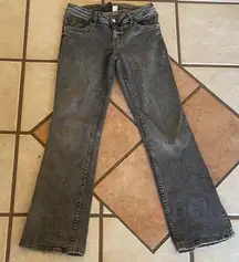 H&M Dark Gray Flare Women's Jeans