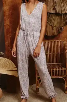 Women's Jumpsuit Sleeveless BUCKETLIST, comfortable, V-neck and back, pockets